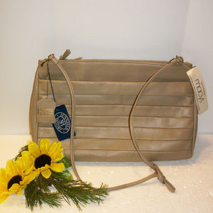 Jennifer Moore Leather Shoulder Bag NWT